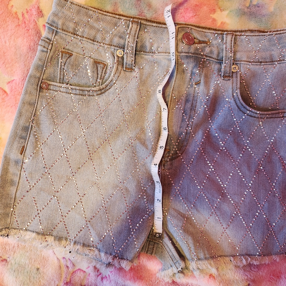 Vigoss Rhinestone Shorts - Picture 3 of 6